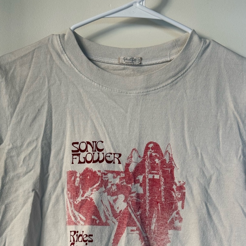 Brandy Melville Cream Tee